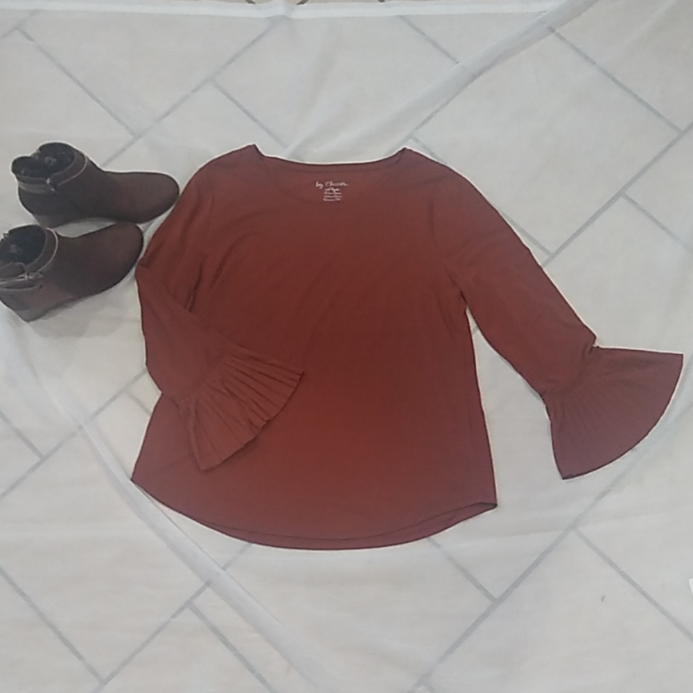 Chico's bell sleeve shirt ❤️Make me an offer - Picture 1 of 4